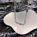 Titanium Steel Necklace, And Women's Trendy Hip-hop Non Fading Niche Design, Collarbone Chain, Men's Hoodie Accessories_ipsvogv.com