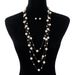 N11545 French New Light Luxury Pearl Multi layered Necklace Elegant Small Fragrance Design Earrings Neckchain_ipsvogv.com