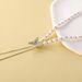 Korean Version Minimalist, Fashionable And Personalized Pearl Butterfly Necklace Instagram Trend Versatile Adjustable_ipsvogv.com