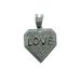 New Hot Selling Full Diamond Love Alloy Pendant, Personalized Trendy Gift, Unisex Necklace_ipsvogv.com