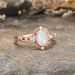 Sanjie's New Exquisite Rose Gold Auspicious Treasure Fashion Versatile Jewelry Opal Women's Ring_ipsvogv.com