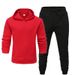 Men's Clothing men's casual sports fitness solid color sweatshirt suit hooded sweatshirt_ipsvogv.com