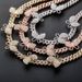 Men And Women's Jewelry 12mm Hip Hop Butterfly Cuban Chain Full Of Diamonds With Rota Table Butterfly Necklace Jewelry_ipsvogv.com