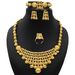 Jewelry set women's necklace earrings ring bracelet four-piece set_ipsvogv.com