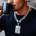 Men Women The "Chinese LONG" Pendant Chain Stainless Steel Necklace_ipsvogv.com