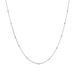 Women's Jewelry Stainless Steel Necklace Sideways Spacer Bead Necklace For Women High End Design Does Not Fade Thin Chain_ipsvogv.com