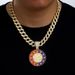 New Product Full Diamond Letter Make America Create AGAIN Hip Hop Alloy Pendant Necklace_ipsvogv.com