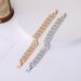 Wheat Spike Unisex Trendy Hip-Hop Personality Couple Jewelry Full Diamond Zircon Men's Bracelet_ipsvogv.com