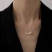 Temperament Bead Versatile Pearl Ins Style Simple And Fashionable Necklace Collarbone Chain_ipsvogv.com