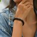 New minimalist pure handmade woven with niche bead beads, suitable for both men and women, natural stone bracelet_ipsvogv.com
