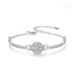 Women's Jewelry Disc Micro Inlaid Zircon Bracelet New Temperament Copper Inlaid Zircon Bracelet Jewelry Bracelet Gift_ipsvogv.com