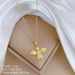 Titanium Steel 【 】 Angel Little Girl With Light Luxury Temperament, Gorgeous Full Diamond Necklace, Women's Versatile 【 】 Temperament, Necklace,_ipsvogv.com