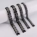 Men's Double Row Flat Byzantine Bracelet Strap Engraved Brushed Fashion Personality Charm_ipsvogv.com