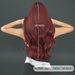 Net Red Wig Female Red Long Curly Hair Full Head Set With Bangs Wave Long Vacation Hair Wholesale Red Wigs_ipsvogv.com