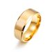 Men's Jewelry Brushed Matte Ring Titanium Steel Jewelry 8MM Simple Glossy Mirror Polished_ipsvogv.com