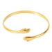 Titanium C-shaped Snake Shaped Adjustable Stainless Steel Women's Exaggerated High-end Opening Bracelet_ipsvogv.com