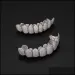 Dental Grills Exclusive Customization Moissanite Teeth Grillz Iced Out Hop Sier Decorative Braces Real Dia Bg Too Dh2Sf_ipsvogv.com
