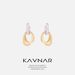 Women's Jewelry Temperamental Simple Zircon Metal Ear Buckles Fashionable Versatile Earrings Niche Earrings Light Luxury High End Summer Earrings_ipsvogv.com