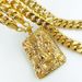 Man's The Chinese "LONG" Pendant Chain Necklace N691_ipsvogv.com