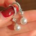 Cao Shi Baroque 2022 Autumn/Winter Fashion Versatile Pearl Earrings, Women's Temperament, High End Earrings_ipsvogv.com