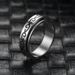 Rotating Titanium Steel Pressure Reducing Ring Jewelry_ipsvogv.com