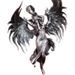 Evil Spirit Necklace For Men And Women Angel Wings Couple Punk Personality Pendant_ipsvogv.com