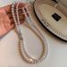 Shi Jia's Double-layer Stacked Pearl Necklace For Women, Light Luxury, Niche, High-end, Atmospheric Collarbone Necklace,_ipsvogv.com