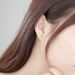S925 Sterling Silver Female Earrings 50 Points/1 Carat Round Earrings Wedding Moissanite Jewelry_ipsvogv.com
