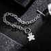Titanium Steel Bear OT Bracelet Minimalist Hip-Hop Trendy Brand Unisex Personality Versatile Couple Bestie Matching_ipsvogv.com