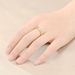 Fashionable Temperament With Zircon Titanium Steel Couple Ring, Korean Version Versatile Tail Ring_ipsvogv.com