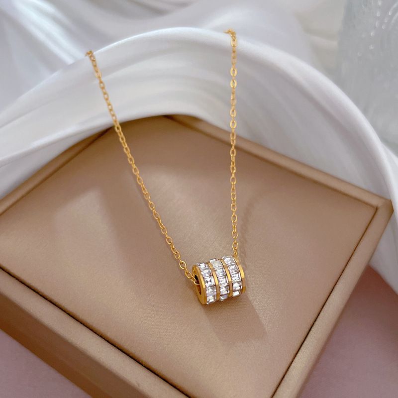 【 Full Body Titanium Steel 】 Extremely Simple Style Small Barbarian Waist Furnace Genuine Gold Necklace For Women's Ins_ipsvogv.com