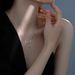 S Pure Silver Safety Necklace For Women, Niche Design, Exquisite And Versatile Temperament, Wheat Tassel Collarbone_ipsvogv.com