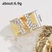 Cao Shi's Hot Selling Handwear Luxury Micro Set Zircon Gold Plated Universal Ring for Men and Women Wedding Party Ring_ipsvogv.com