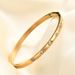 Women's Jewelry Fashionable Diamond Studded K Titanium Steel Bracelet Niche Design Light Luxury Bracelet High End Sense Versatile Exquisite_ipsvogv.com