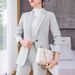 Women's Clothing formal wear autumn and winter new wide-leg pants suit socialite temperament goddess style _ipsvogv.com