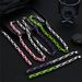 Stainless Steel Jewelry Paint Splicing Cuban Chain Thick Necklace High End Light Luxury Titanium Steel Necklace Hip Hop Men_ipsvogv.com