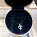 Iris Pendant Collarbone Chain S Pure Silver Gold-plated Light Luxury Niche Exquisite Diamond Embellishment Temperament_ipsvogv.com