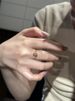 Same Style Rattan Purple Zircon For Women, Light Luxury, Niche, Versatile Design, Index Finger Ring, Fashionable And_ipsvogv.com