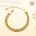 Women's Jewelry Exaggerated Trendy Watch Chain Simple Bracelet Female Titanium Steel Gold Hand Jewelry_ipsvogv.com