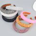 Headband Wide edge Headband Fabric sponge colorful rice beads hair accessories Trend party headwear_ipsvogv.com