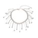 Unisex Hot Selling Tassel Anklet Rhinestone Ladies Summer Beach Simple Double Layer Teardrop Shaped Pendant Anklet Anklet_ipsvogv.com