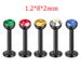 5 Sets Acrylic Inner Outer Teeth Stainless Steel Lip Jewelry Ear Bone T-shaped Eyebrow Nose Nail Piercing Ornament_ipsvogv.com