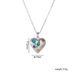 New Open Close Love Necklace With Female Minority Design, High Grade And Elegant Peach Heart Accessories_ipsvogv.com
