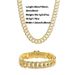 Heavy Industry Full Diamond Hip Hop Street Style Zinc Alloy Necklace Bracelet Foot Men's and Women's Cuban Chain Trendy_ipsvogv.com