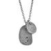 Trendy brand lightning ghost hand double necklace retro old literary style praying hand sun pendant_ipsvogv.com
