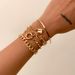 5! Cross Chain Lock Pendant Bracelet Set, European And American Hip Hop Atmosphere Ins Trendy Cool Internet Celebrity Fat Wrist MM Jewelry_ipsvogv.com