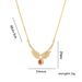 Necklace For Women, Light Luxury, Niche, Moonlight Stone, Angel Wings, Instagram, Trendy Internet Celebrity, Same Style_ipsvogv.com