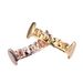 Unisex Hip Hop Teardrop Shaped Braces Smooth Sharp Brace Fashion Accessories Personalized Hip Hop Gold Braces_ipsvogv.com