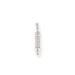 Hip Hop Full Diamond Bullet Alloy Pendant Personality Fried Dough Twists Chain Men's Necklace Rap Design Jewelry_ipsvogv.com