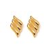 Brass Gold-Plated Earrings Studs Ins Internet Celebrity High-End Simple Geometric Texture Ear Jewelry_ipsvogv.com